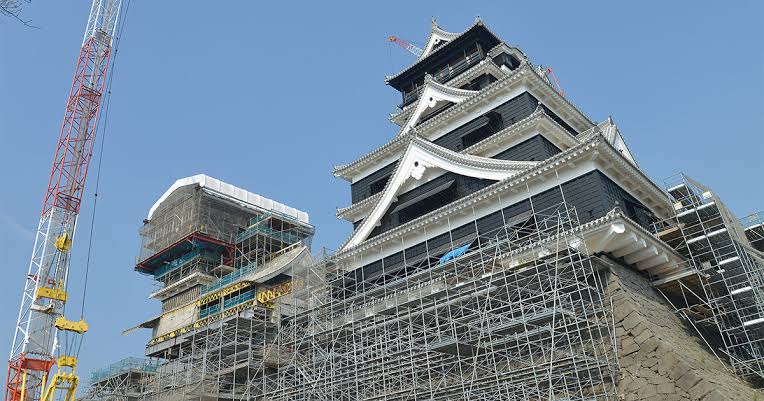 熊本城復旧を支えた次世代足場『ミレニューム』」