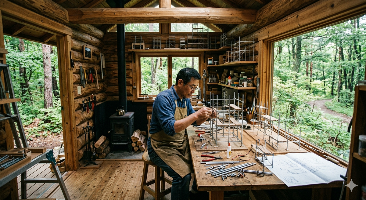 鳶の魂が宿る、真鍮製フルスペックモデル